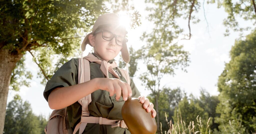 小さな子ども連れでも安心して使える安全設計のキャンプギアセット一式